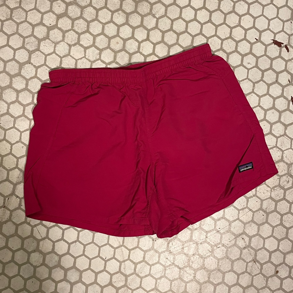 Berry Colored Patagonia Baggies Women’s Shorts